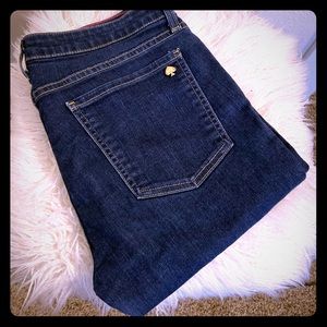 Kate Spade Broome Street Indigo Skinny Jeans